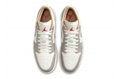 AIR JORDAN 1 LOW RED COLLEGE GREY [553558-169]