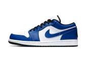 AIR JORDAN 1 LOW GS GAME ROYAL [553560-124]