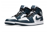 AIR JORDAN 1 MID DARK TEAL  [554724-411]