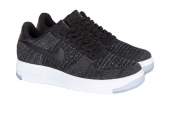 AIR FORCE 1 FLYNIT LOW BLACK [820256-001]