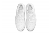 AIR JORDAN 1 LOW TRIPLE WHITE [553558-136]