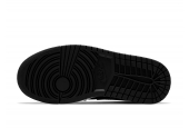 AIR JORDAN 1 MID BLACK CHILE RED WHITE [554724-075]