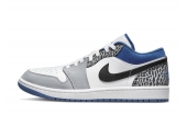 AIR JORDAN 1 LOW TRUE BLUE [DQ2514-140]