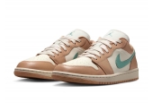 AIR JORDAN 1 LOW POURS OUT A BEACHY “HEMP” COLORWAY [DC0774-130]