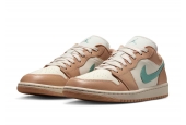 AIR JORDAN 1 LOW POURS OUT A BEACHY “HEMP” COLORWAY [DC0774-130]