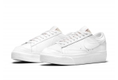 BLAZER LOW PLATFORM TRIPLE WHITE [DJ0292-100]