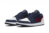 AIR JORDAN 1 LOW GS USA NAVY [CV9844-400]