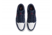 AIR JORDAN 1 LOW GS USA NAVY [CV9844-400]