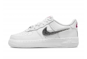 AIR FORCE 1 LV8 WHITE METALLIC SILVER [DC9651-100]