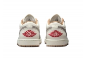 AIR JORDAN 1 LOW RED COLLEGE GREY [553558-169]