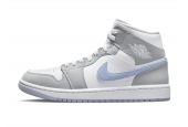 AIR JORDAN 1 MID WOLF GREY [BQ6472-105]