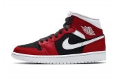 AIR JORDAN 1 MID GYM RED BLACK [BQ6472-601]