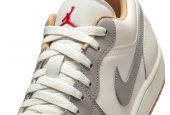 AIR JORDAN 1 LOW RED COLLEGE GREY [553558-169]