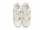 AIR JORDAN 4 RETRO METALLIC GOLD W [AQ9129-170]