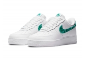 AIR FORCE 1 ESSENTIALS WHITE GREEN PAISLEY [DH4406-102]