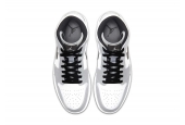 AIR JORDAN 1 MID LIGHT SMOKE GREY [554724-092]