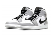 AIR JORDAN 1 MID LIGHT SMOKE GREY [554724-092]