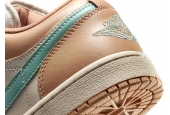 AIR JORDAN 1 LOW POURS OUT A BEACHY “HEMP” COLORWAY [DC0774-130]
