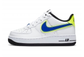 AIR FORCE 1 WHITE RACER/BLUE VOLT [DB1555-100]