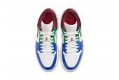 AIR JORDAN 1 LOW W WHITE MULTI COLOR [DB5455-100]