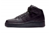 AIR FORCE 1 MID '07 TRIPLE BLACK [CW2289-001]