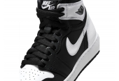 AIR JORDAN 1 RETRO HIGH OG BLACK WHITE GS [FD1437-010]