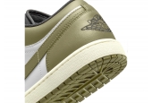  AIR JORDAN 1 LOW “MEDIUM OLIVE” [553558-092]