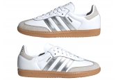  SAMBA OG WHITE SILVER METALLIC GREY [JI2725]