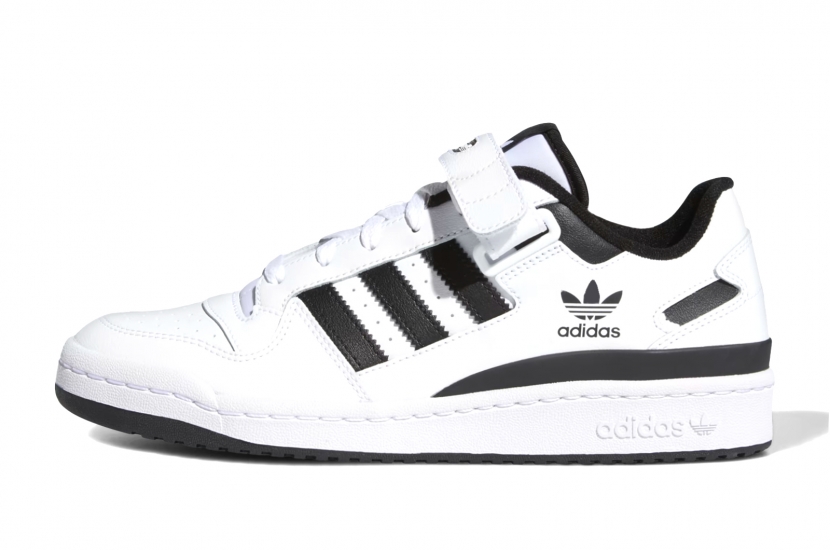 FORUM LOW WHITE BLACK [FY7757]