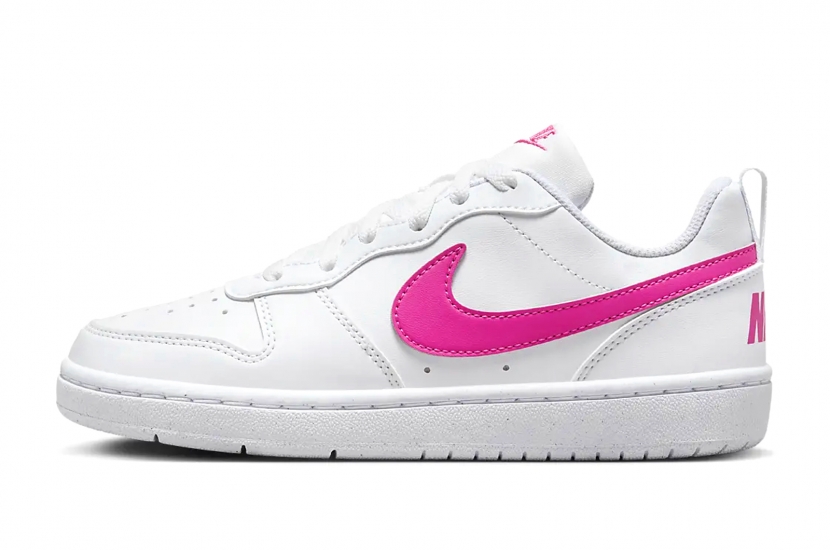 COURT BOROUGH LOW RECRAFT WHITE LASER FUCHSIA [DV5456-113]