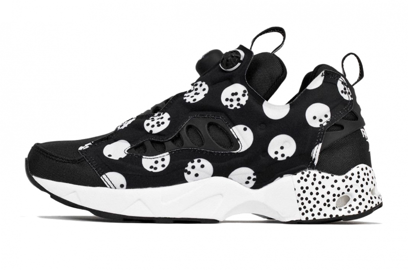 REEBOK INSTAPUMP FURY BLACK POLKA DOT [V68799]