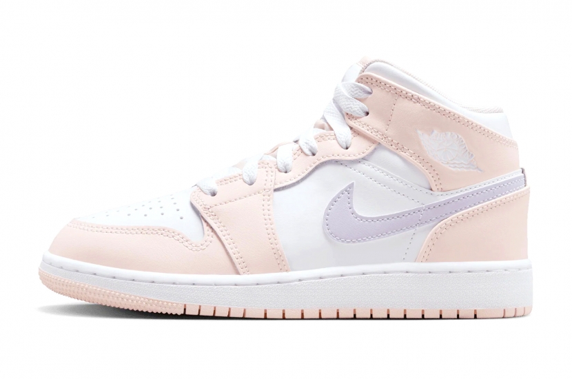 AIR JORDAN 1 MID PINK WASH GS [FD8780-601]