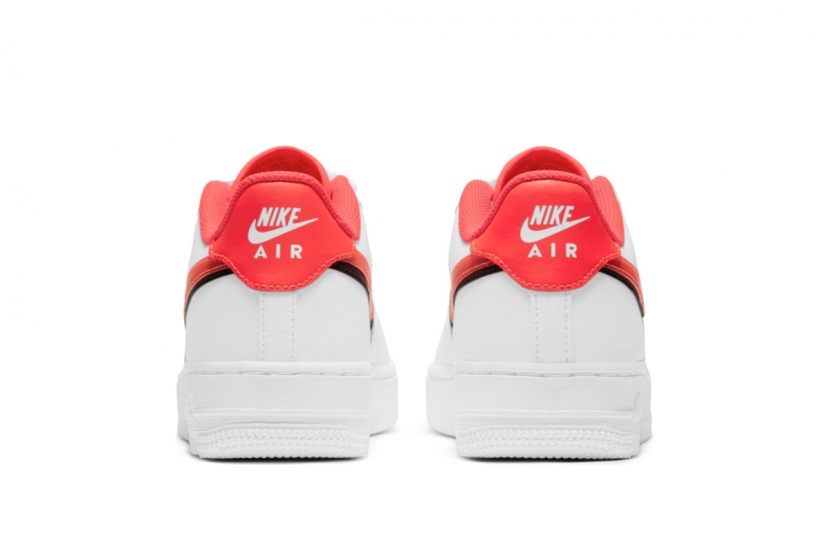 AIR FORCE 1 LV8 GS DOUBLE SWOOSH BRIGHT CRIMSON [CW1574-101]