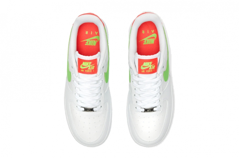 AIR FORCE 1 LOW LASER CRIMSON / GREEN STRIKE [CT4328-100]