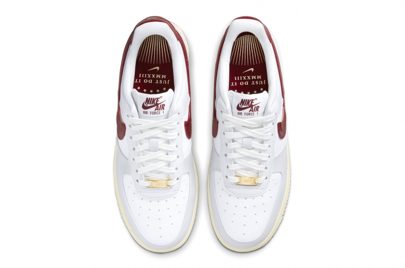 AIR FORCE 1 JUST DO IT PHOTON DUST TEAM RED W [DV7584-001]