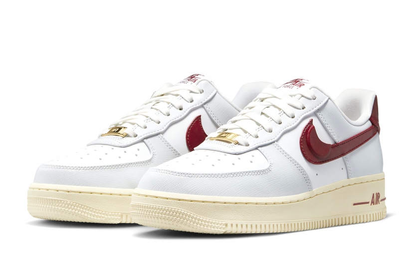 AIR FORCE 1 JUST DO IT PHOTON DUST TEAM RED W [DV7584-001]