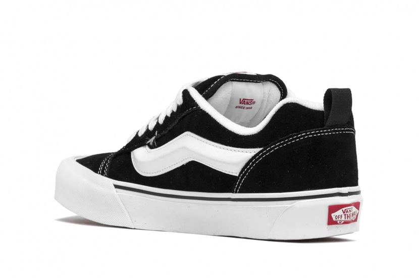 VANS KNU SKOOL BLACK WHITE [VN0009QC6BT]