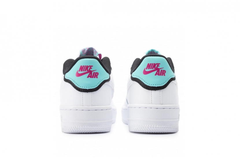 AIR FORCE 1 DOUBLE AQUA BLACK [BV1084-100]