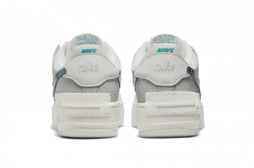 AIR FORCE 1 SHADOW GREY FOG BRIGHT SPRUCE W [DR7856-100]