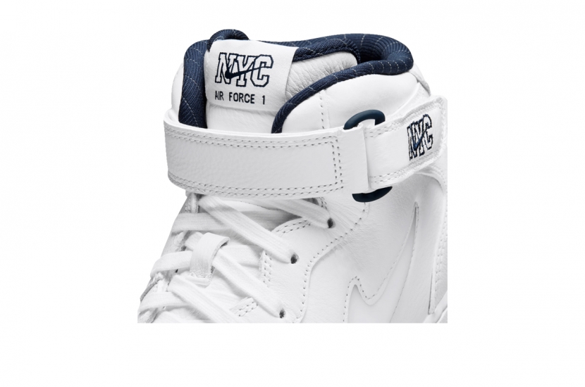 AIR FORCE 1 MID JEWEL NYC WHITE MIDNIGHT NAVY [DH5622-100]