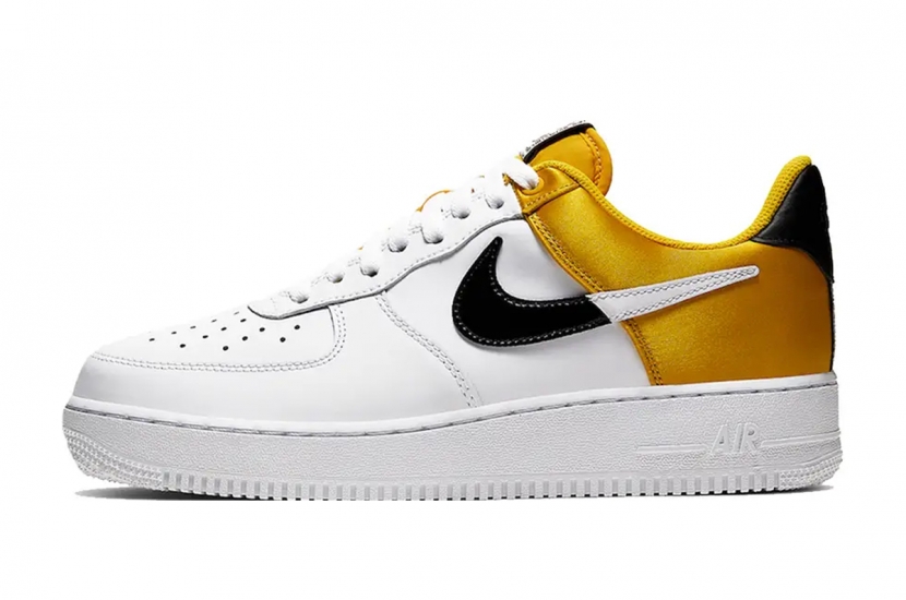 AIR FORCE 1 NBA GOLD SATIN [BQ4420-700]