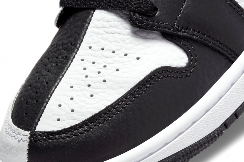 AIR JORDAN 1 MID SPLIT BLACK WHITE W [DR0501-101]