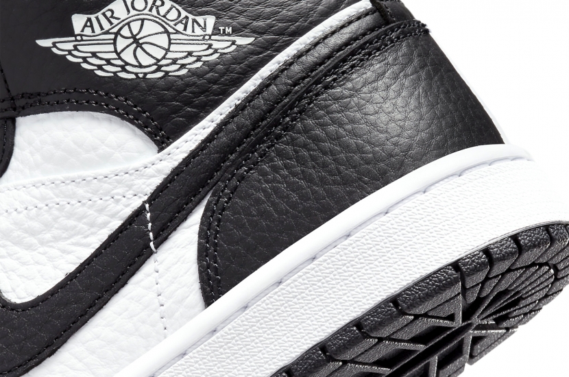 AIR JORDAN 1 MID SPLIT BLACK WHITE W [DR0501-101]