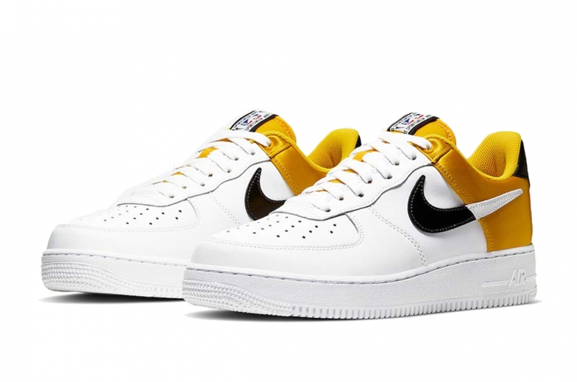 AIR FORCE 1 NBA GOLD SATIN [BQ4420-700]