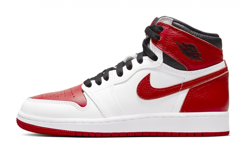 AIR JORDAN 1 HIGH OG HERITAGE (GS) [575441-161]