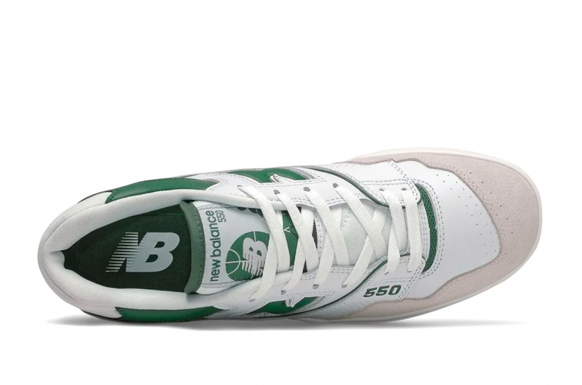 NEW BALANCE 550 WHITE GREEN [BB550WT1]