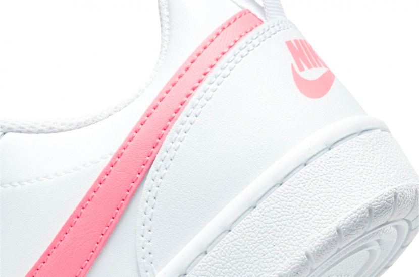 COURT BOROUGH LOW 2 WHITE PINK GS [BQ5448-124]