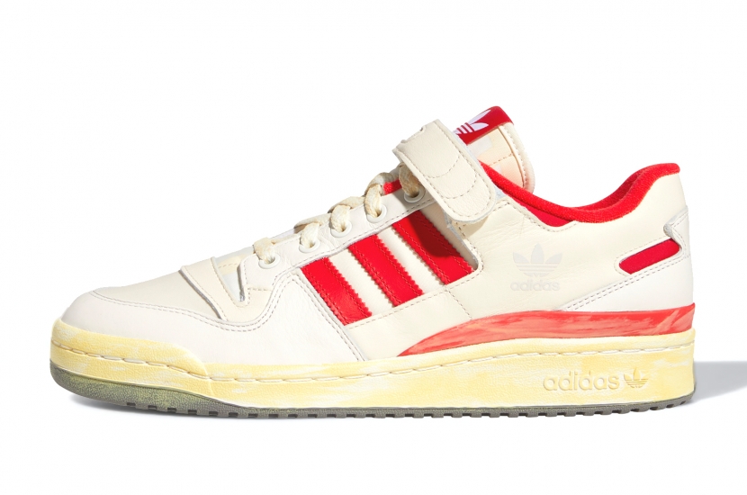 FORUM 84 LOW AEC WHITE RED [HR0557]