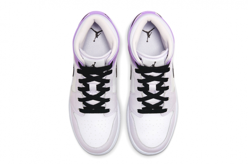 AIR JORDAN 1 MID BARELY GRAPE GS [DQ8423-501]