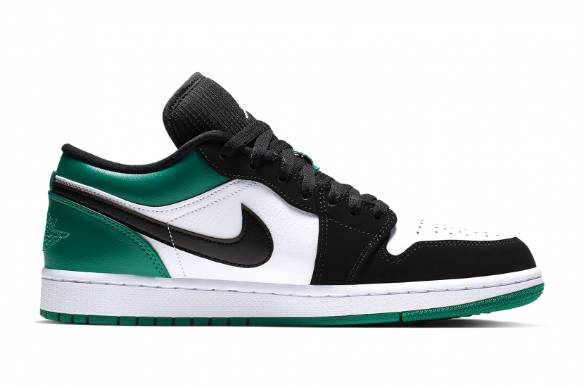 AIR JORDAN 1 LOW MYSTIC GREEN GS [553560-113]